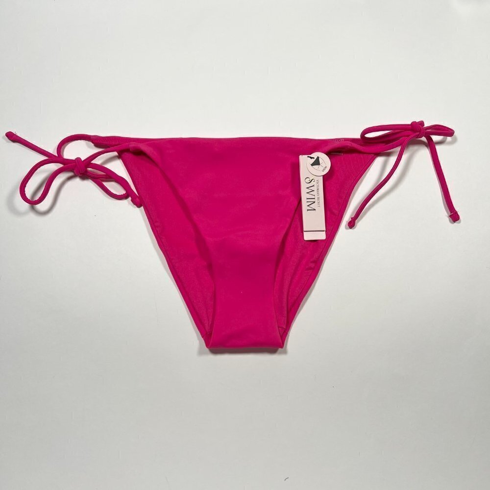 Victoria Secret XXL / 2XL Side Tie Cheeky Bikini Bottom Pink